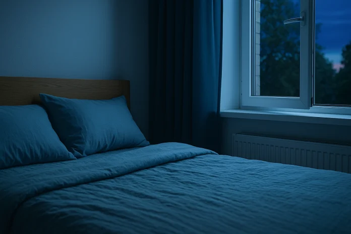 Відкрите вікно у кімнаті